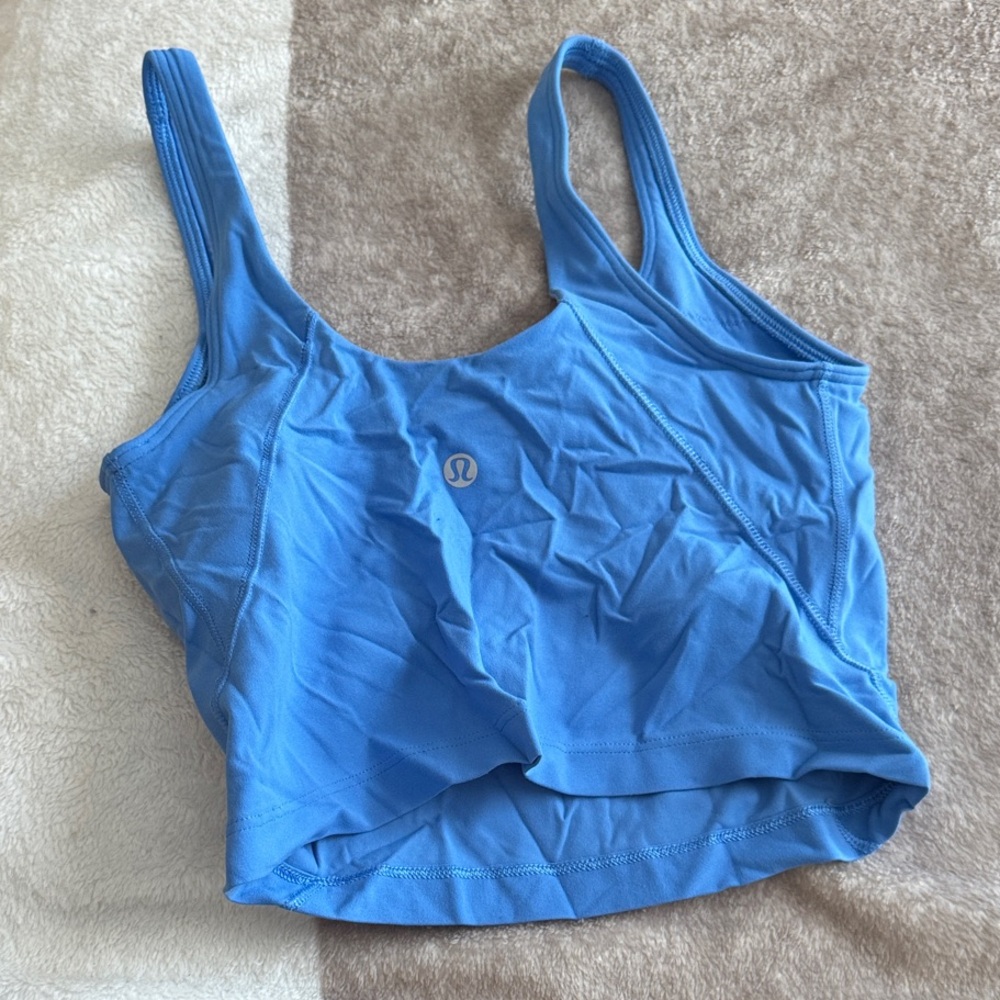 lululemon athletica Blue Tank Top